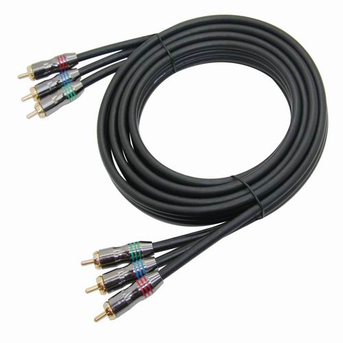 3RCA to 3RCA YUV RGB cable