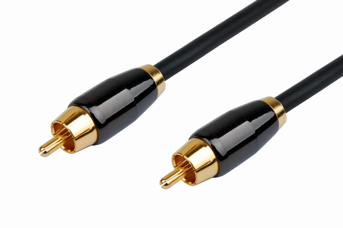Audio cable rca male to rca male