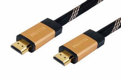 China manufactory HDMI cable male to male with nylon braid