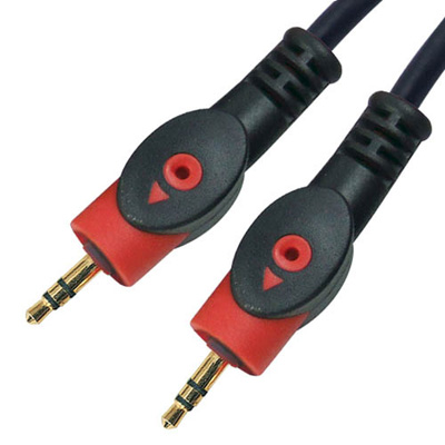 3.5mm audio cable double color