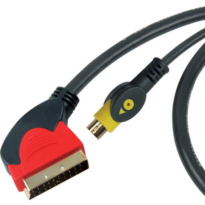 SCART double color cable