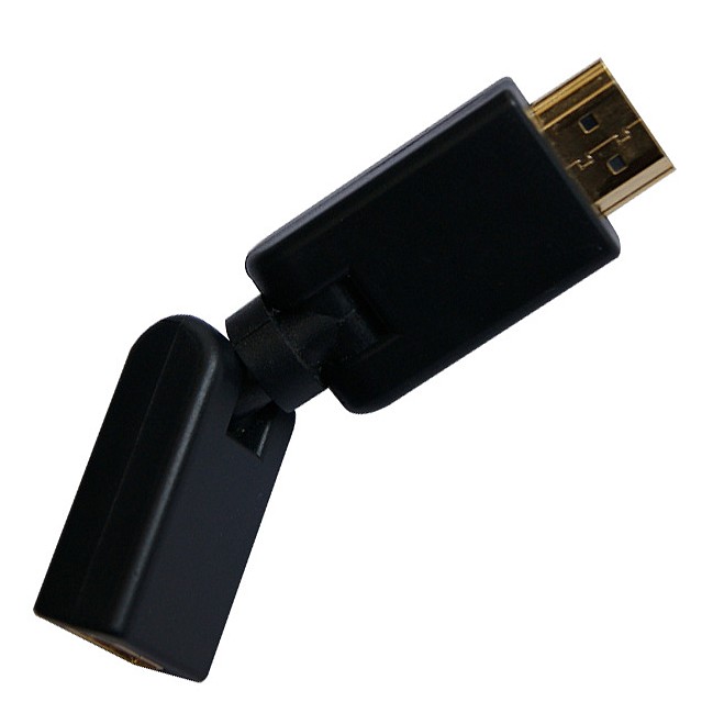HDMI 360 angle free Retractable adaptor connector