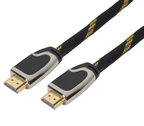 HDMI cable male to male double mould color 1.4v 19pin with sleeve