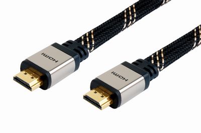 HDMI flat cable male to male 3DTV metal shell
