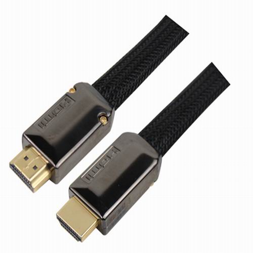 HDMI flat cable metal shell plugs