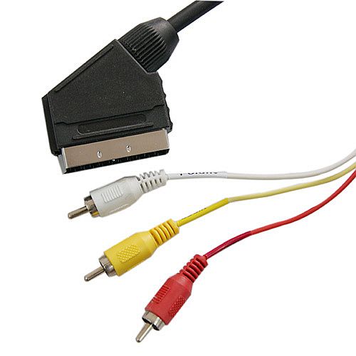 SCART-3RCA cable