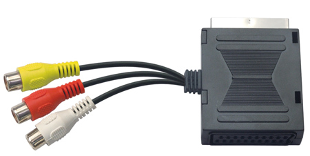 SCART adaptor connector
