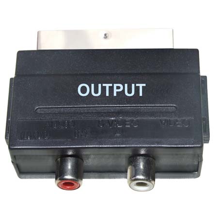 SCART adaptor connector